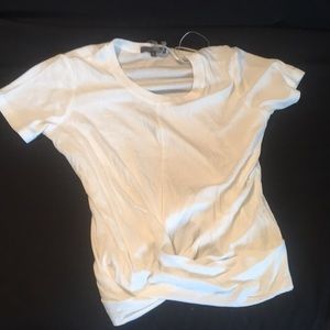 Matty M Brie Knit Twist Front Top